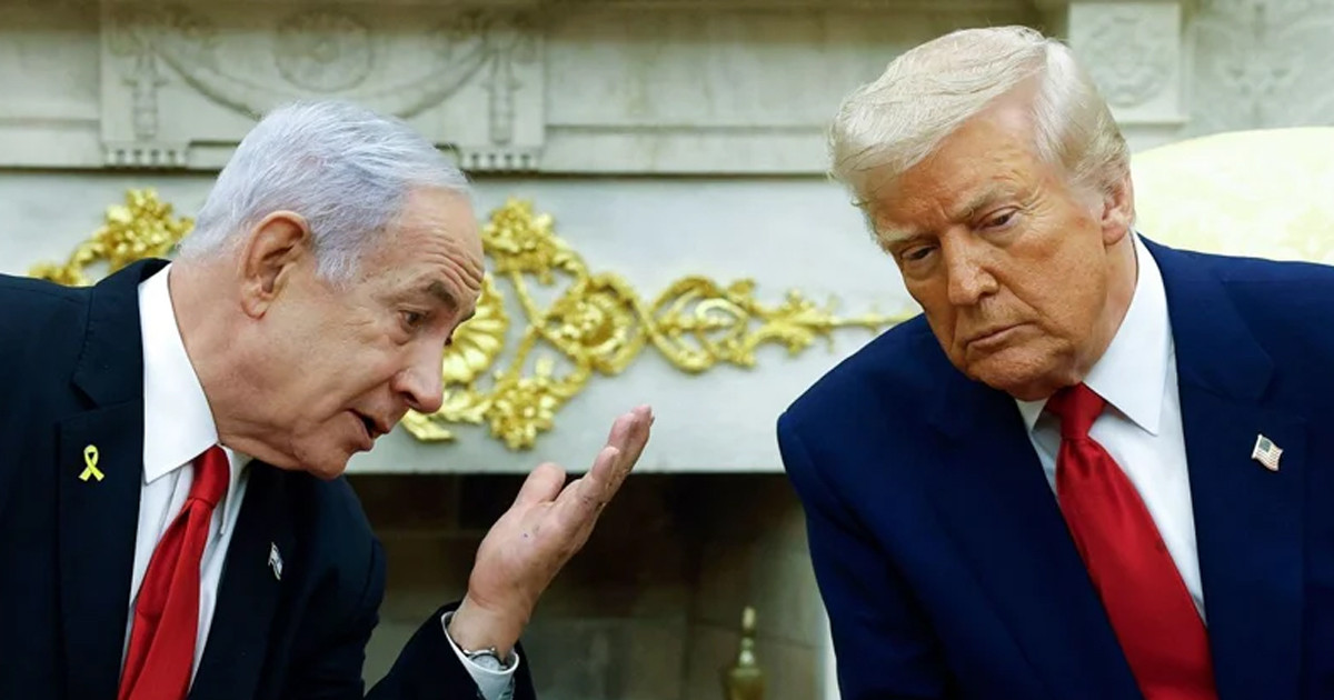 ‘লেবানন যুদ্ধবিরতি ইসরায়েলের ওপর চাপিয়ে দিলেন ট্রাম্প’