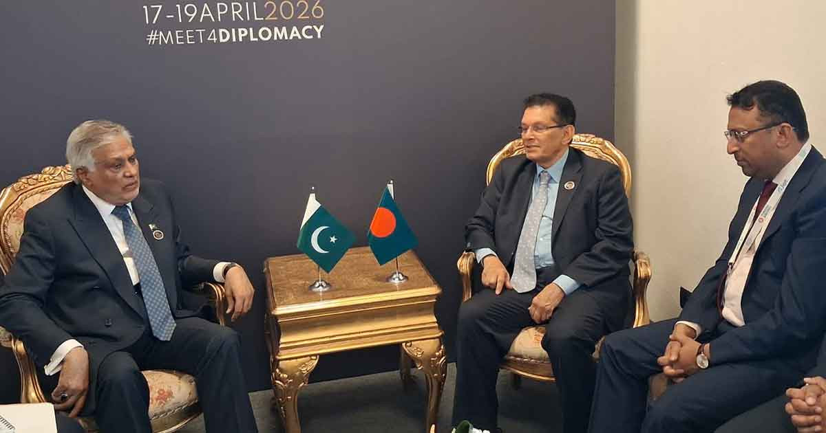 মধ্যপ্রাচ্য সংকটে পাকিস্তানের প্রশংসনীয় কূটনৈতিক প্রচেষ্টাকে ধন্যবাদ পররাষ্ট্রমন্ত্রীর