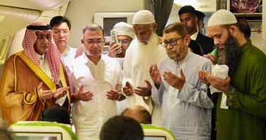 হজ ফ্লাইটের উদ্বোধন করলেন প্রধানমন্ত্রী, দিলেন খরচ কমানোর প্রতিশ্রুতি