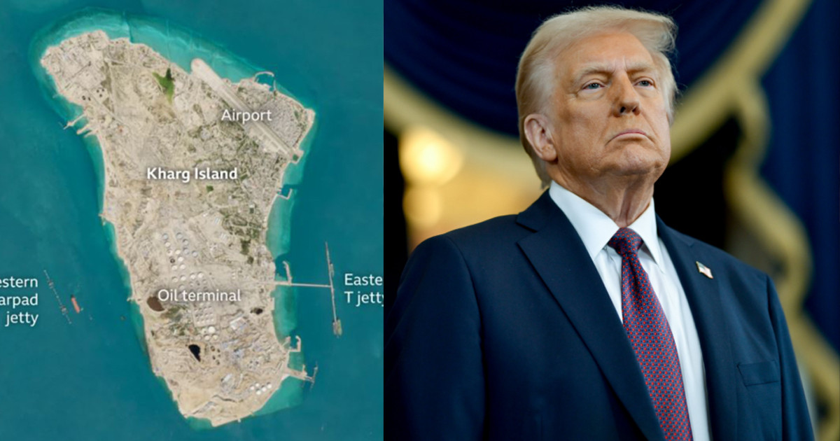 মার্কিন সেনা হারানোর ভয়ে ইরানের খার্গ দ্বীপে হামলার সহস করেননি ট্রাম্প