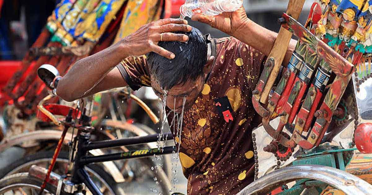 গরমে হাঁসফাঁস জনজীবন