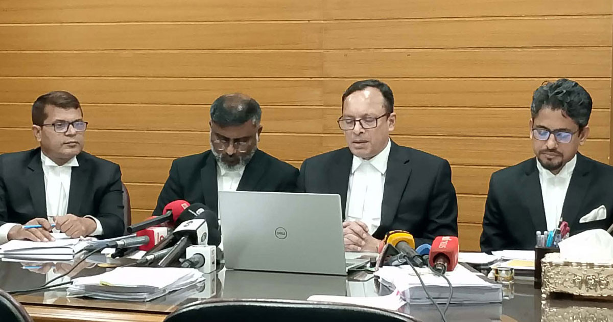 ভার্চুয়াল কোর্ট পরিচালনায় এখন পর্যন্ত কোনো সংকট নেই: অ্যাটর্নি জেনারেল