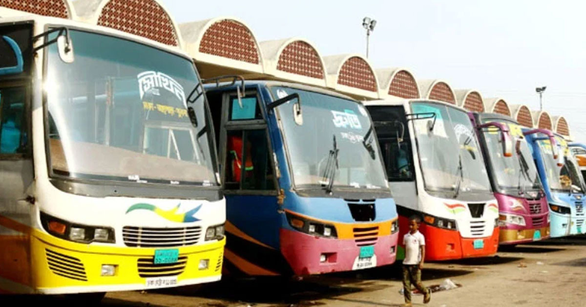 বাসের নতুন ভাড়া নির্ধারণ বৃহস্পতিবার