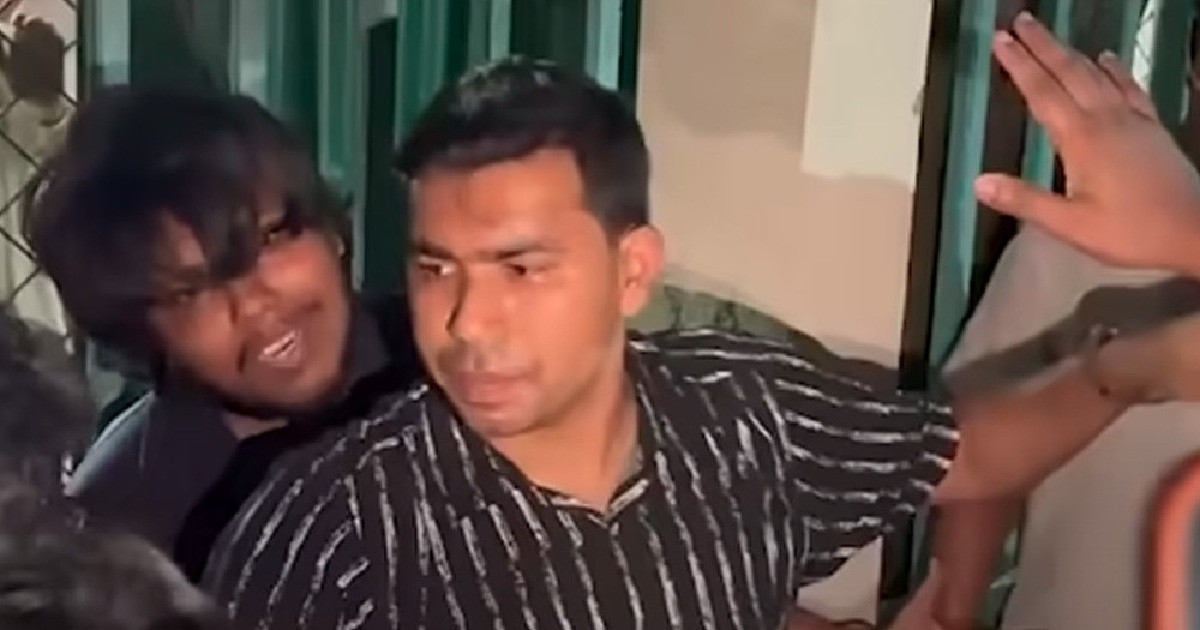 জুবায়েরেরকে রক্ষায় সামনে ঢাল হয়ে দাঁড়ান ছাত্রদল নেতা