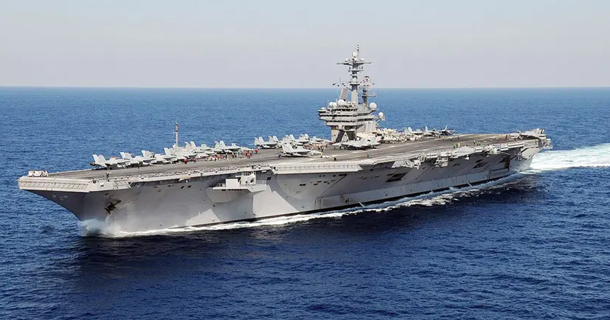 যুদ্ধবিরতির মধ্যে মধ্যপ্রাচ্যে তৃতীয় বিমানবাহী রণতরী পাঠালো যুক্তরাষ্ট্র