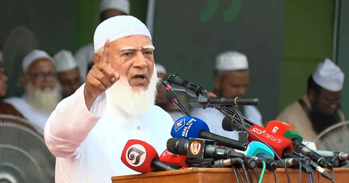 বিড়ালের মতো নয় সিংহের মতো বাঁচতে চাই: জামায়াত আমির