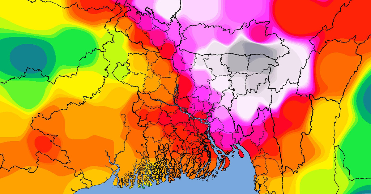 দেশের দিকে ধেয়ে আসছে শক্তিশালী বৃষ্টি বলয় ‘ঝুমুল’