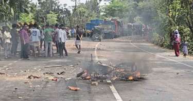 যুবদলের দুই গ্রুপের সংঘর্ষ, মহাসড়ক অবরোধ