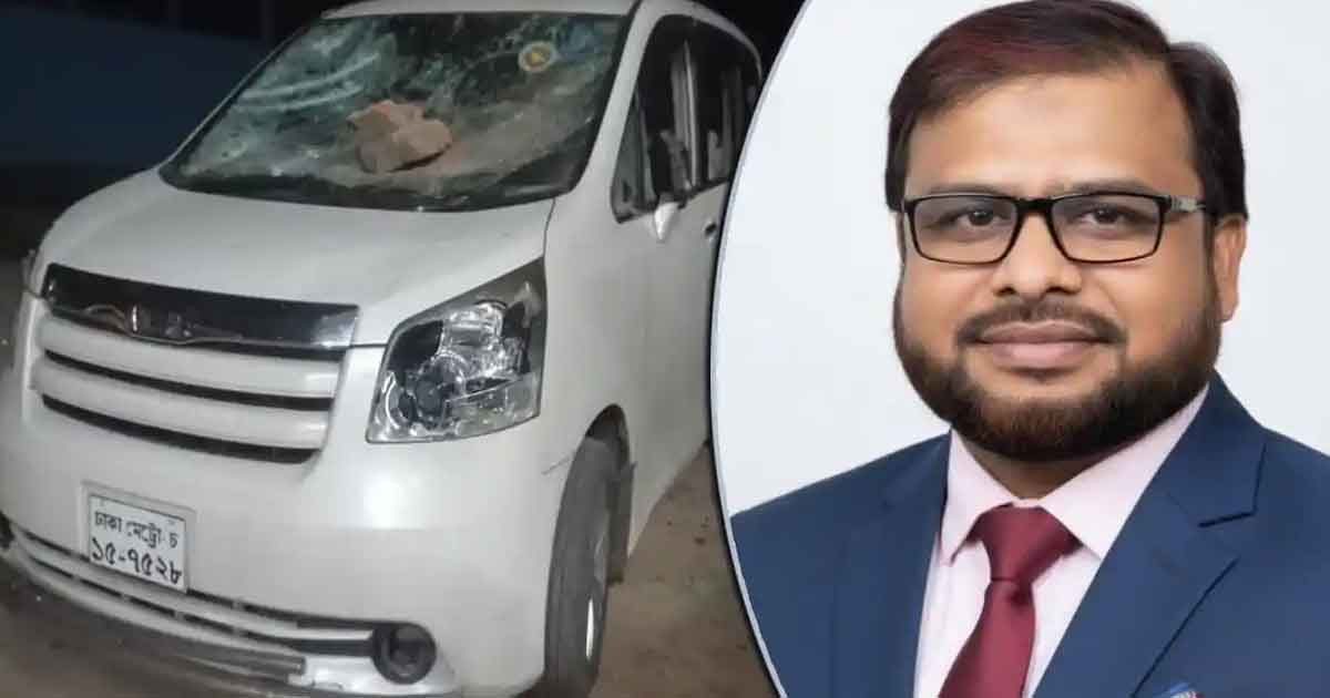 নেত্রকোণায় জামায়াতের এমপির গাড়ি ভাঙচুরের ঘটনায় মামলা, গ্রেপ্তার ৯