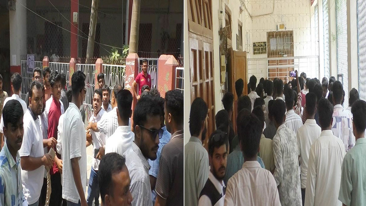 ছাত্রদল-শিবির প্রথমে মুখোমুখি, পরে কোলাকুলি