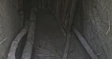 লক্ষ্মীপুরে বাগানের নিচে ‘রহস্যময়’ সুড়ঙ্গ, ভেতরে মিলেছে বিছানা–বালিশ