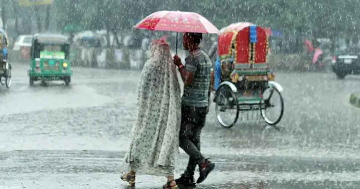 রাজধানীতে বৃষ্টি, জনজীবনে স্বস্তি