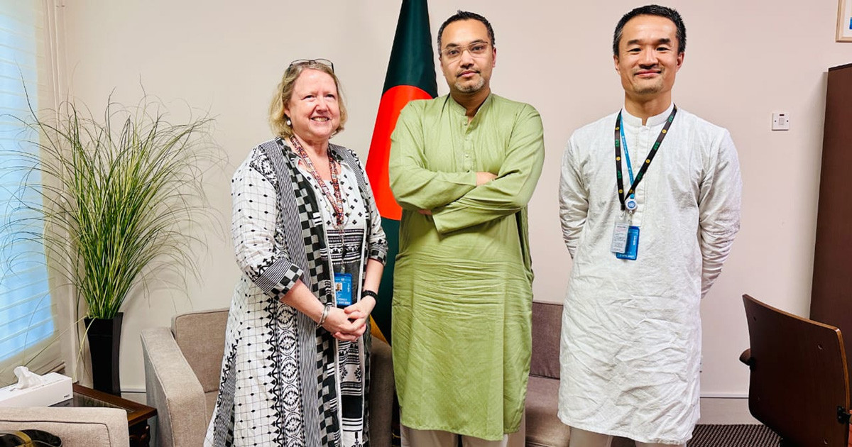 প্রধানমন্ত্রীর কার্যালয়ে ইউনেস্কো প্রতিনিধিদল