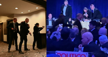 ট্রাম্পকে গুলি করার সময় যেভাবে সুরক্ষা দিয়েছে মার্কিন সিক্রেট সার্ভিস