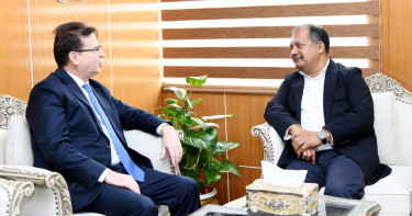 তথ্য ও সম্প্রচার মন্ত্রীর সঙ্গে তুরস্কের রাষ্ট্রদূতের সৌজন্য সাক্ষাৎ