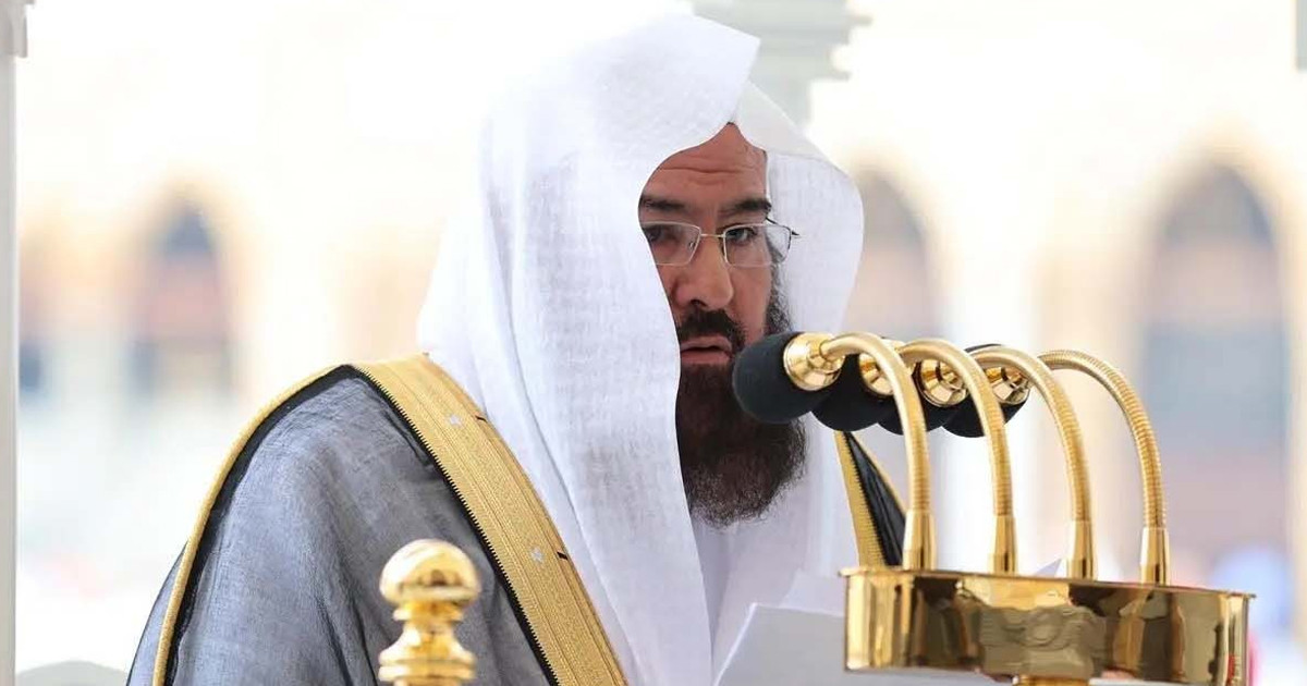 হাজিদের প্রতি শায়খ সুদাইসের আহ্বান