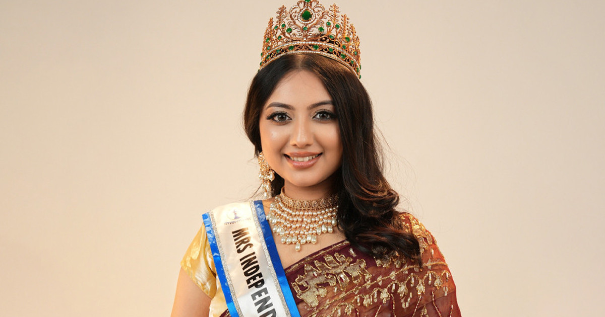 ‘মিসেস ইন্ডিপেন্ডেন্ট ইন্টারন্যাশনাল’ চ্যাম্পিয়ন হলেন বাংলাদেশের তমা