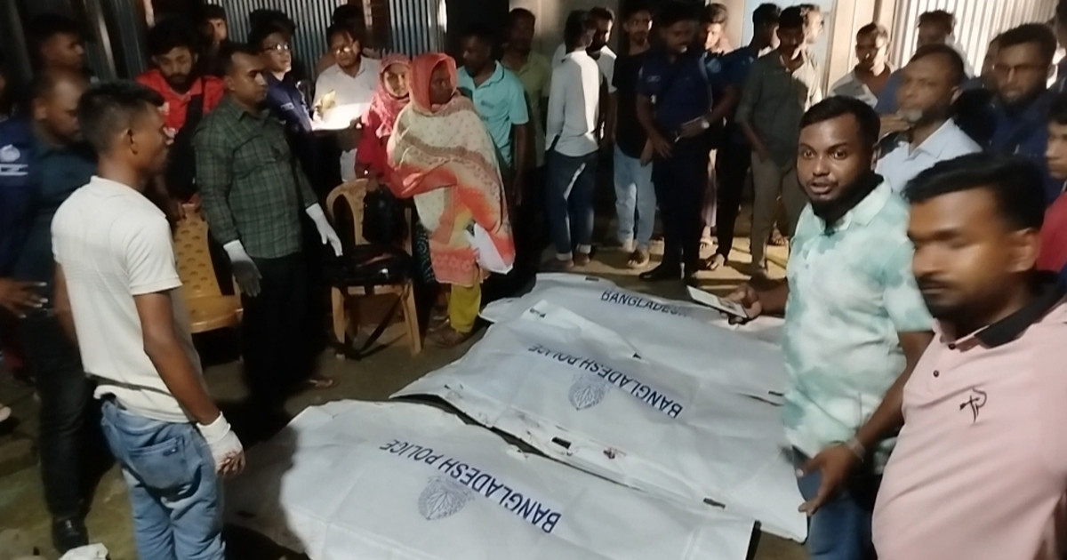 ফরিদপুরে কোদাল দিয়ে কুপিয়ে তিনজনকে হত্যা