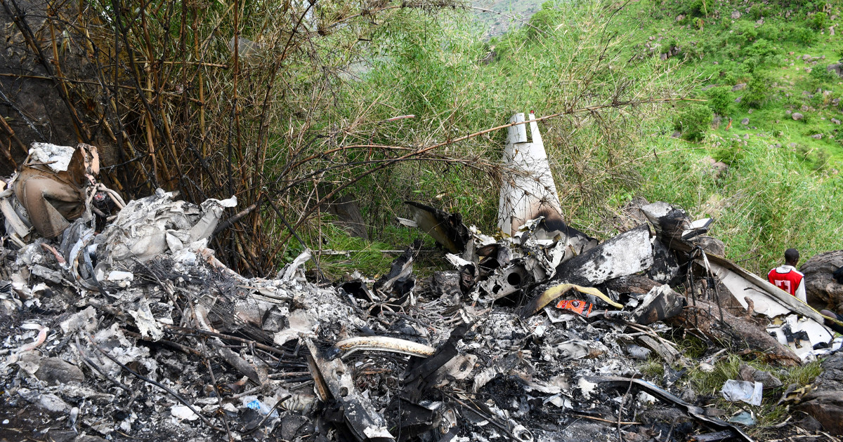 দক্ষিণ সুদানে উড়োজাহাজ বিধ্বস্ত, পাইলটসহ নিহত ১৫