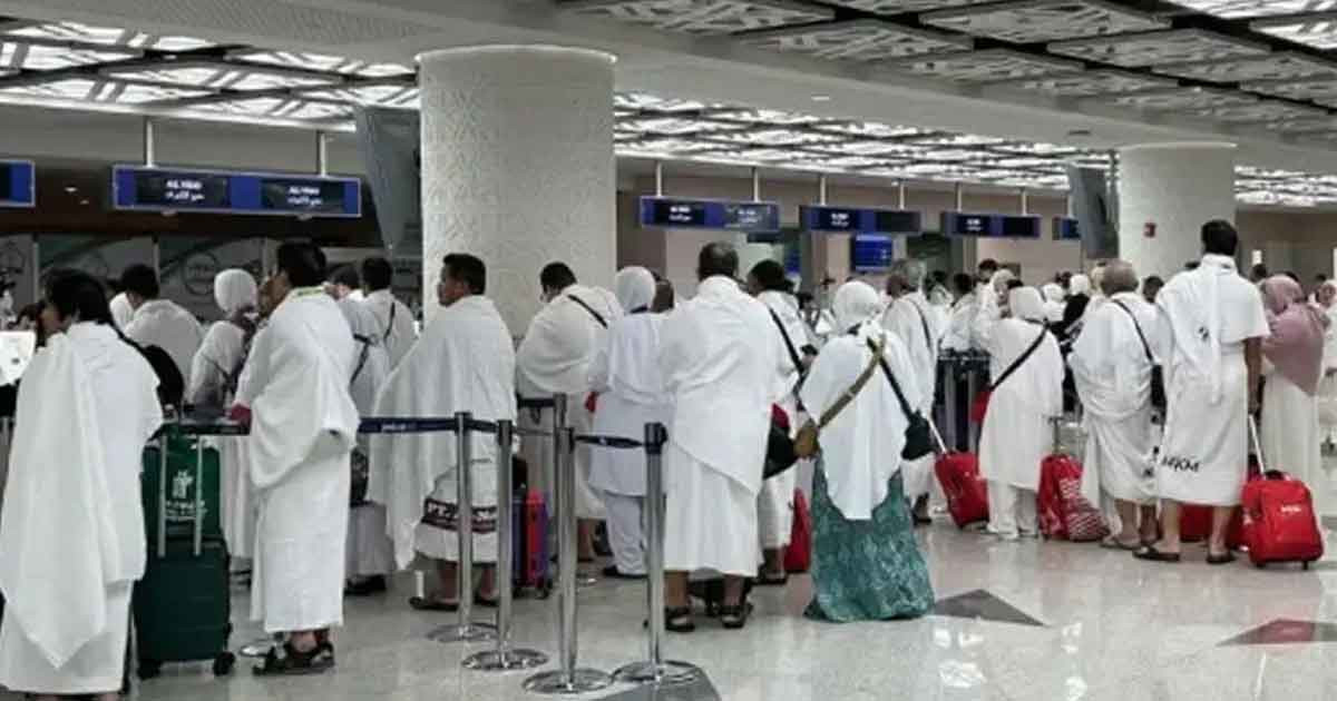 সৌদি আরব পৌঁছেছেন ৩৬৯৯৬ হজযাত্রী