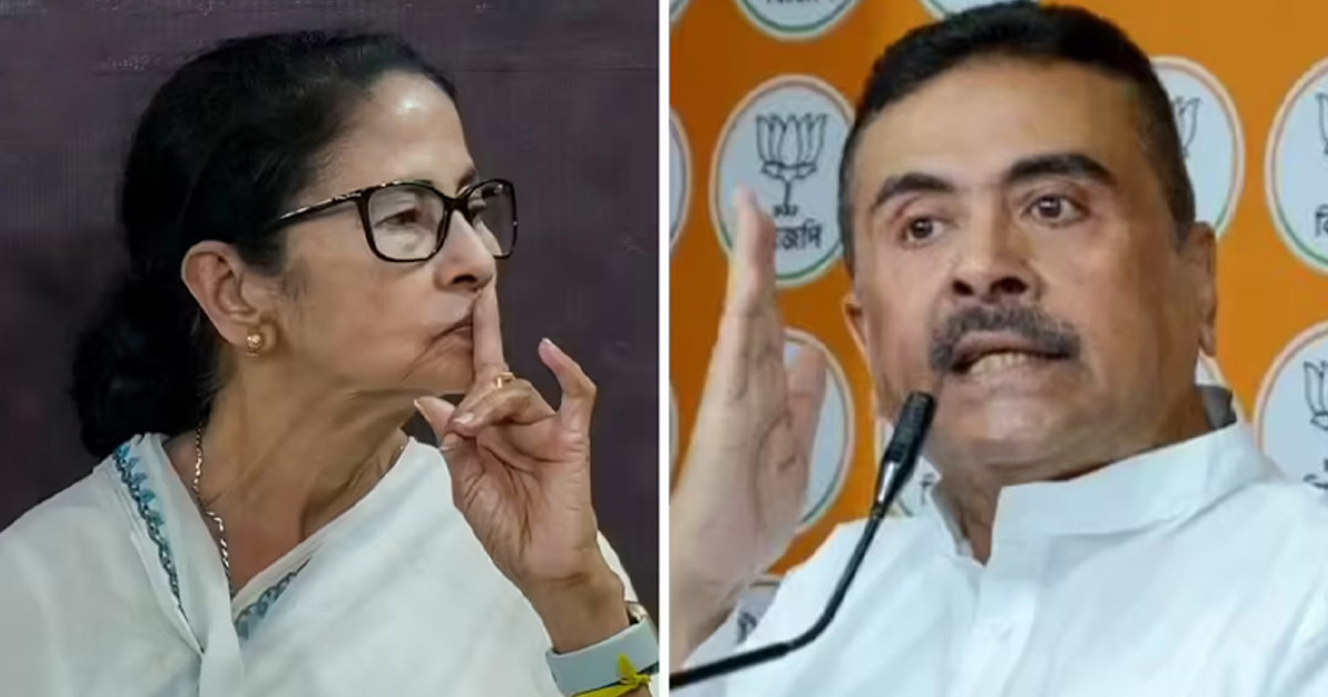 পশ্চিমবঙ্গে চলছে মমতা-শুভেন্দুর লড়াই