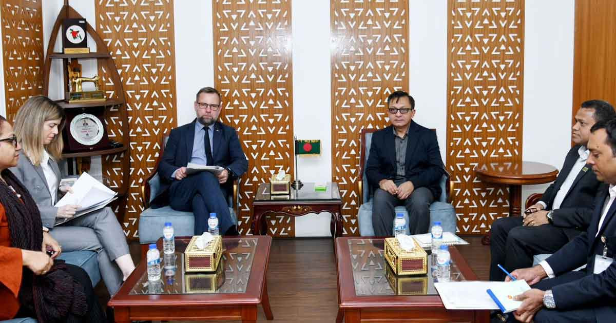 বাণিজ্যমন্ত্রীর সঙ্গে ডেনমার্কের রাষ্ট্রদূতের বৈঠক