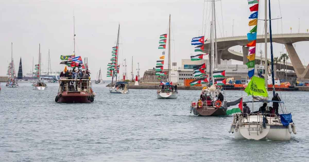 গ্লোবাল সুমুদ ফ্লোটিলা জব্দ: আটক নাগরিকদের মুক্তি চেয়েছে ইতালি