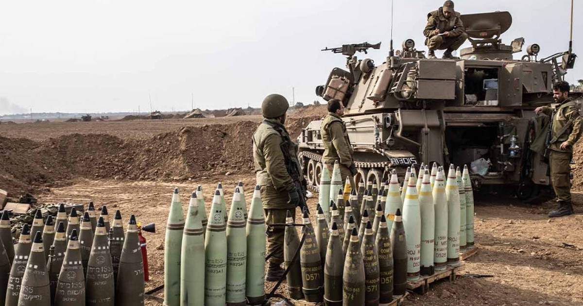 একদিনে ৬৫০০ টন সামরিক সরঞ্জাম-গোলাবারুদ আনলো ইসরায়েল