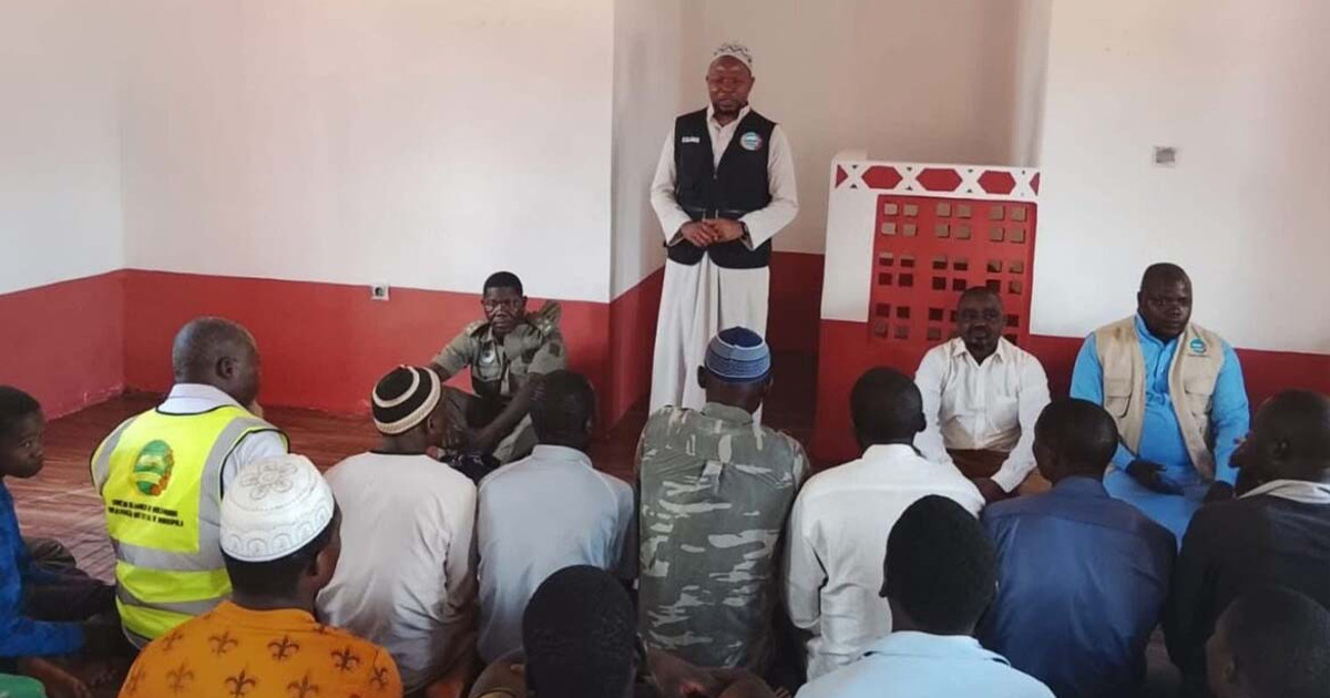 মোজাম্বিকের চিঙ্গায় কেন্দ্রীয় মসজিদ উদ্বোধন