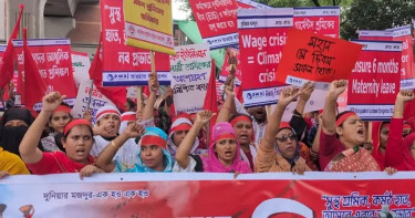 শ্রমিকদের নিয়োগপত্র, ন্যূনতম ৩০ হাজার টাকা মজুরি ও নিরাপত্তার দাবি