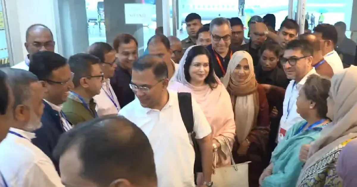 সিলেটে পৌঁছেছেন প্রধানমন্ত্রী তারেক রহমান