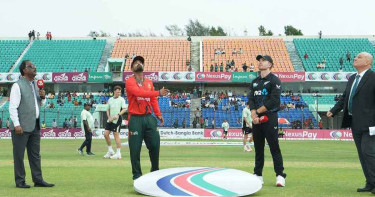 সিরিজ নির্ধারণী ম্যাচে ব্যাটিংয়ে বাংলাদেশ