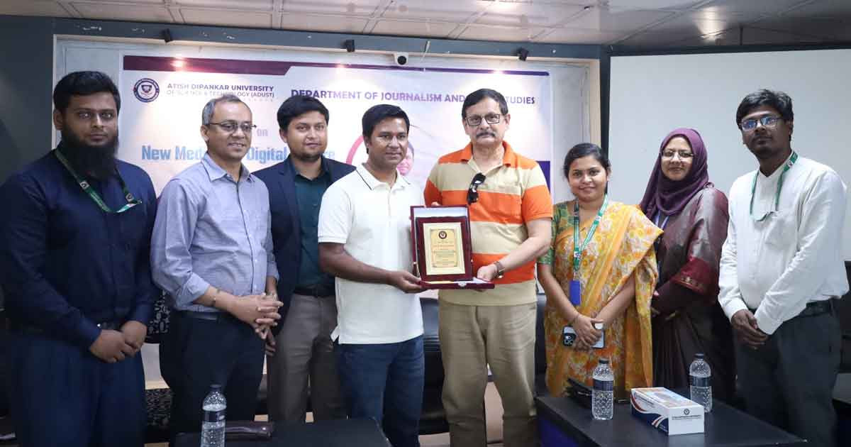 নিউ মিডিয়া শুধু বিনোদন নয়, জীবন পরিবর্তনের শক্তিশালী মাধ্যম: সালাহউদ্দিন সুমন