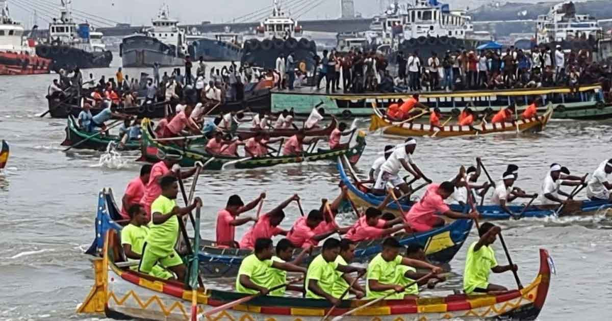 কর্ণফুলী নদী রক্ষায় ২০তম সাম্পান খেলা
