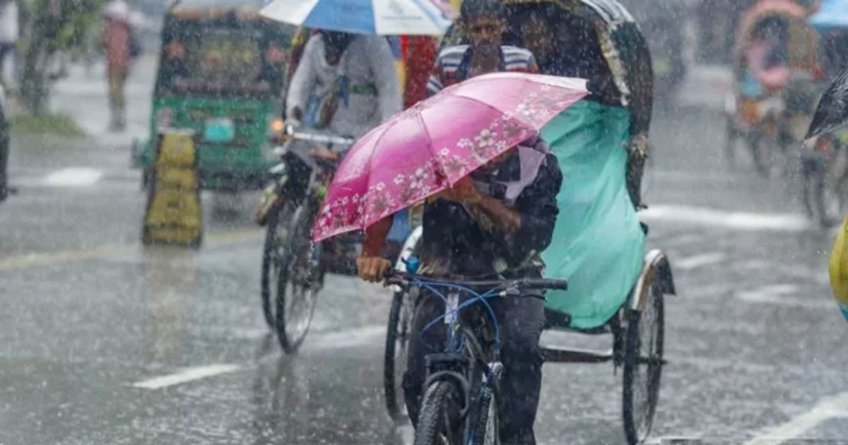 টানা বৃষ্টির সম্ভাবনা