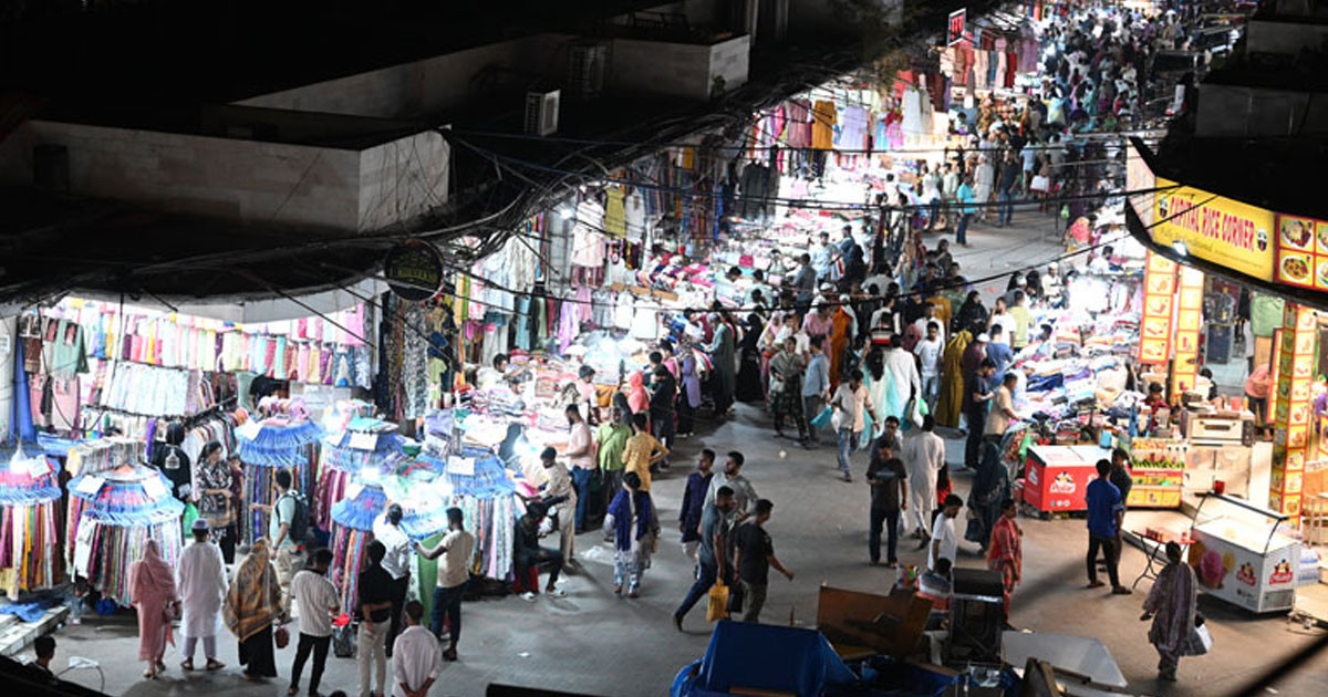 মার্কেট খোলা রাখার নতুন সময় নির্ধারণ