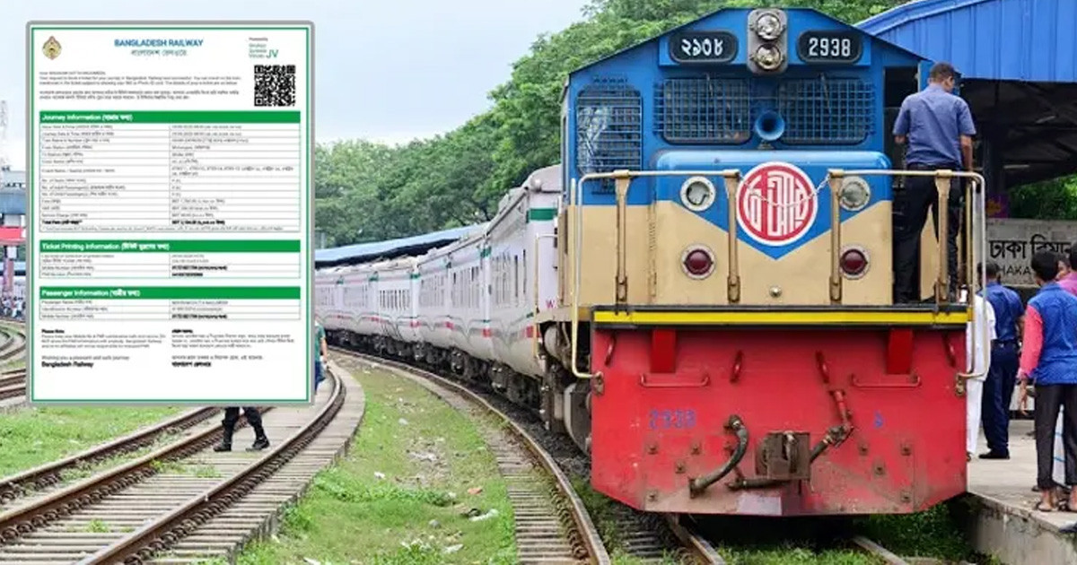 ঈদে ট্রেনের অগ্রিম টিকিট বিক্রি শুরু কাল, কোন অঞ্চলের টিকিট মিলবে কখন