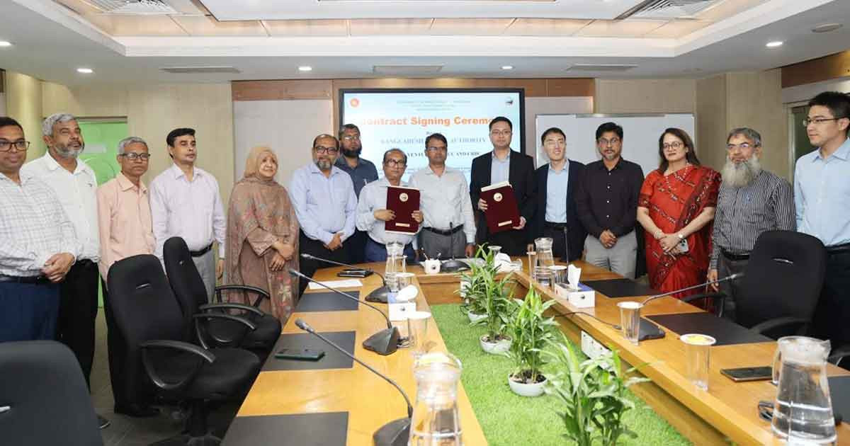 যমুনা সেতুর ডেক ও পরিত্যক্ত রেল লেন সংস্কারে চুক্তি স্বাক্ষর