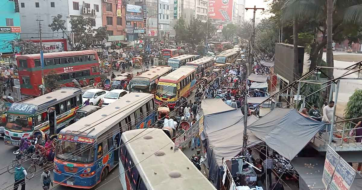 ঢাকার সড়ক মগের মুল্লুক