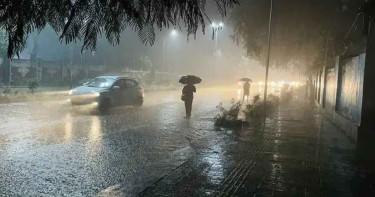 রাতের মধ্যে আট বিভাগে বজ্রসহ বৃষ্টির সম্ভাবনা