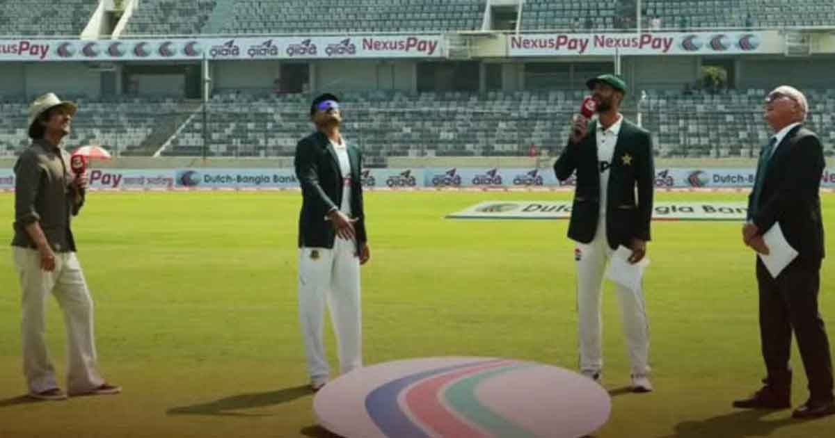 সিলেটেও টস ভাগ্য শান মাসুদের, ব্যাটিংয়ে বাংলাদেশ