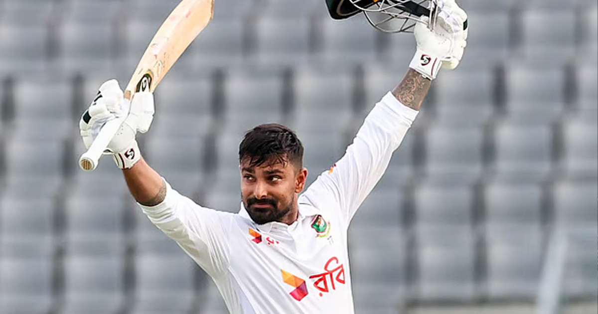 ধ্বংসস্তূপে দাঁড়িয়ে লিটনের ‘মাস্টারক্লাস’ সেঞ্চুরি, বাংলাদেশ তুললো ২৭৮ রান