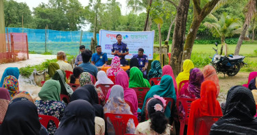 হালুয়াঘাটে বসুন্ধরা শুভসংঘের উদ্যোগে কমিউনিটি পুলিশিং সভা