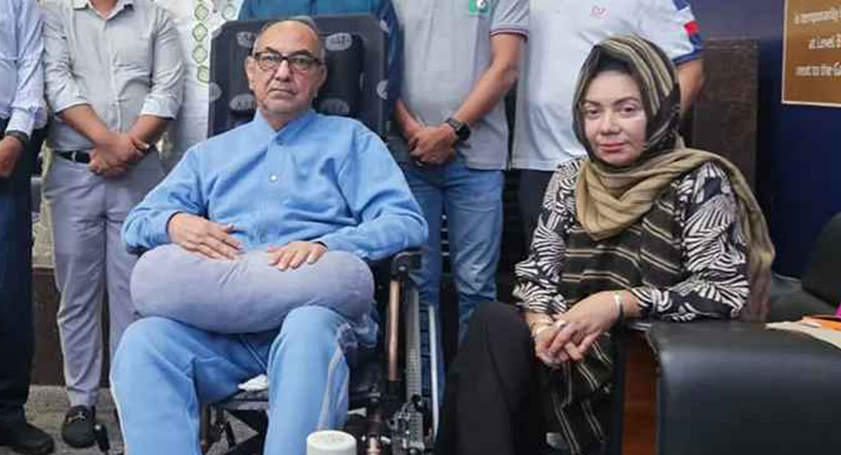 মির্জা আব্বাসের দেশে ফেরার সম্ভাব্য সময় জানালেন স্ত্রী