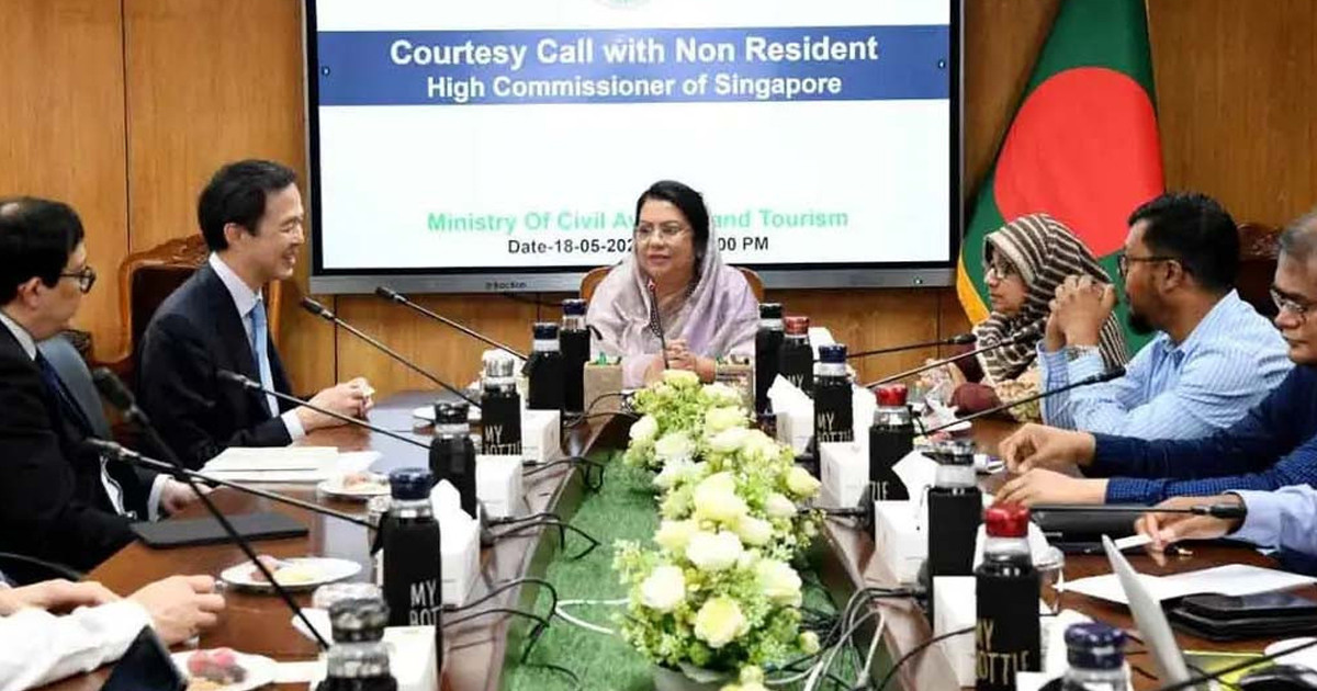 বিমানবন্দর সেবার আধুনিকায়নে আগ্রহ সিঙ্গাপুরের
