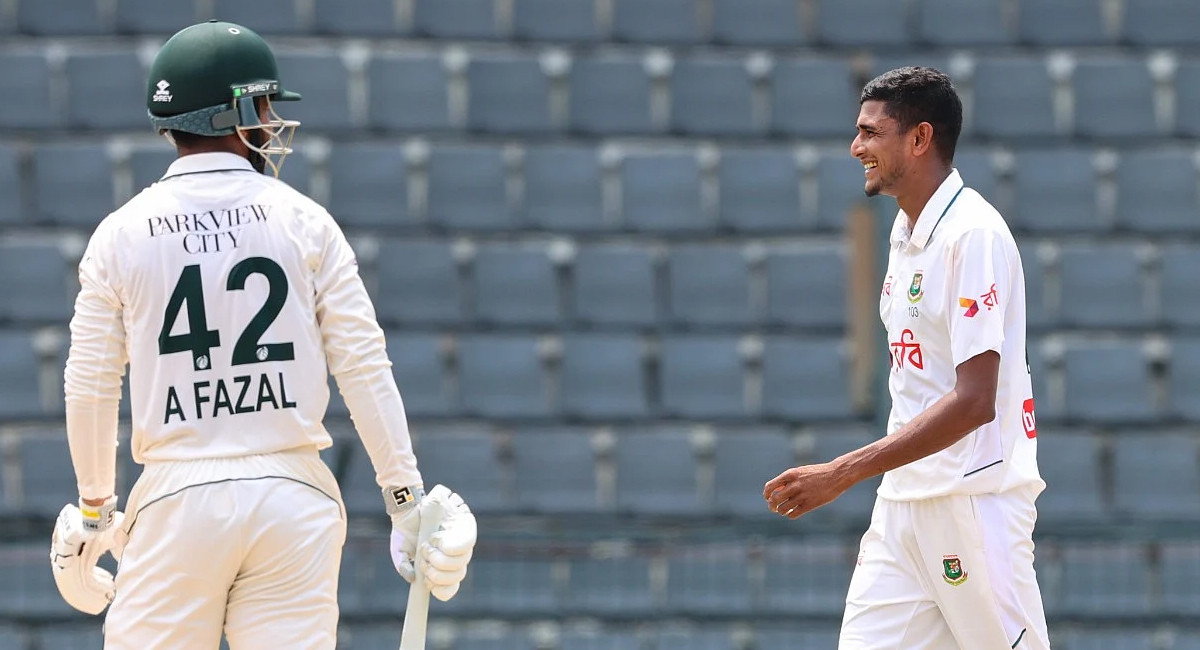 দুই উইকেট নিয়ে মধ্যাহ্নভোজে, বাংলাদেশের আরও চায় ৮ উইকেট