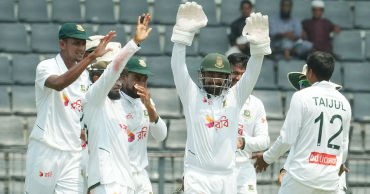 চতুর্থ দিনে জয়ের সুবাস নিয়ে মাঠ ছাড়ল বাংলাদেশ