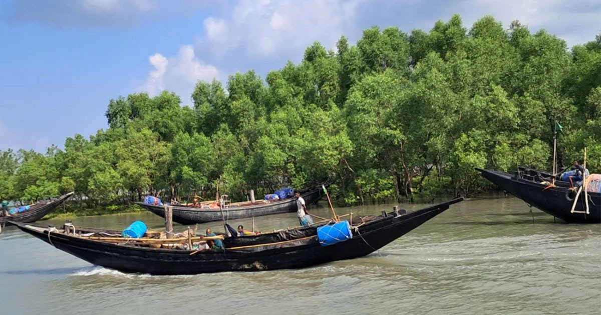 সুন্দরবনে ট্রলারসহ ১২ জেলে অপহরণ