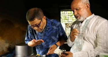 হাসপাতালে রোগীদের খাবার মুখে নিয়েই ফেলে দিলেন স্বাস্থ্যমন্ত্রী
