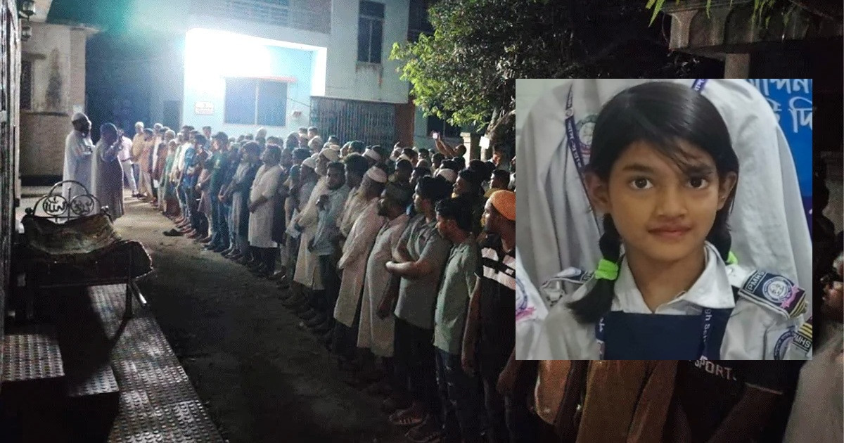 দাদা-দাদির কবরের পাশে চিরনিদ্রায় শায়িত রামিসা